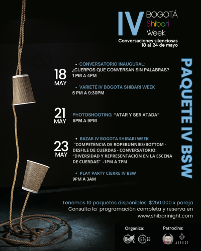 Paquete IV Bogotá Shibari Week