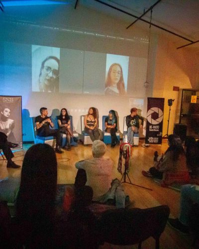 Registro capturado por Mao Escruceria, Conversatorio Inaugural del 2do Bogota Shibari Week, marzo 2023